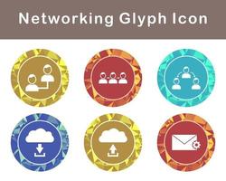 Networking Vector Icon Set