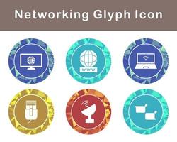 Networking Vector Icon Set