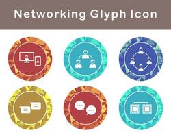 Networking Vector Icon Set