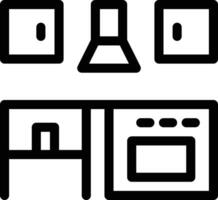 Ilustración de vector de campana de cocina en un fondo. Símbolos de calidad premium. Iconos vectoriales para concepto y diseño gráfico.