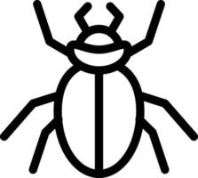 beetle vector illustration on a background.Premium quality symbols.vector icons for concept and graphic design.