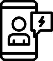 electricista mensaje vector ilustración en un fondo.premium calidad simbolos.vector íconos para concepto y gráfico diseño.