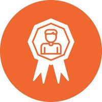 Employee Of The Month Vector Icon