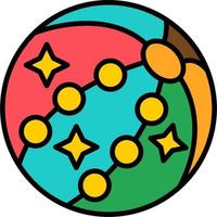 Beach Ball Vector Icon