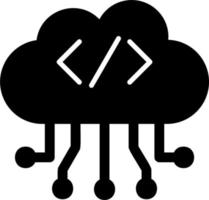 Cloud Computing Vector Icon