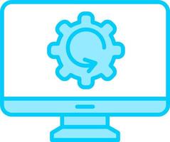 Data Processing Vector Icon