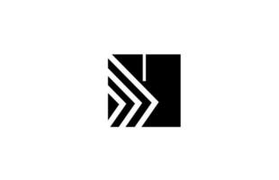 negro blanco geométrico h alfabeto letra logo icono diseño. creativo modelo para empresa y negocio vector