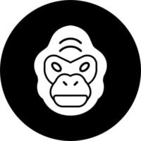 Gorilla Vector Icon