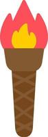 Torch Vector Icon