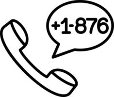 Jamaica Dial code Vector Icon