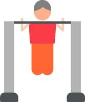 Pull Up Bar Vector Icon