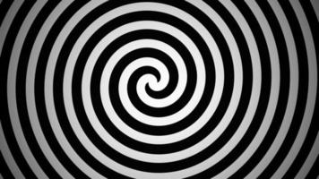 Hypnotic Spiral Background 4K stock motion graphics video shows a hypnotic spiral background loop.