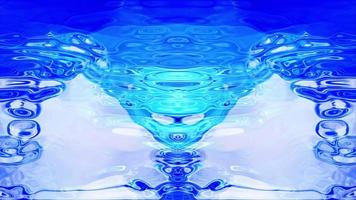 Abstract Rorschach imagery forms and flows - Loop video