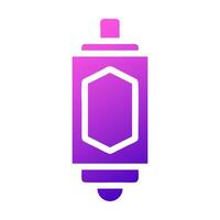 lantern icon solid gradient pink style ramadan illustration vector element and symbol perfect.