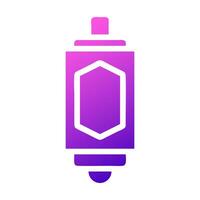 lantern icon solid gradient pink style ramadan illustration vector element and symbol perfect.