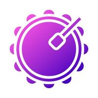 bedug drum icon solid gradient pink style ramadan illustration vector element and symbol perfect.