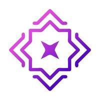 decoration icon solid gradient pink style ramadan illustration vector element and symbol perfect.