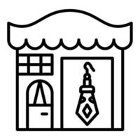 Jewlery Store Icon Style vector