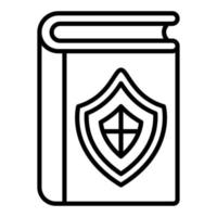 Privacy Guidelines Icon Style vector