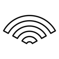 Wifi Connection Icon Style vector