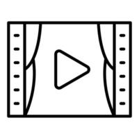 Film Icon Style vector