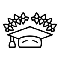 Valedictorian Icon Style vector