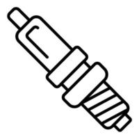 Spark Plug Icon Style vector