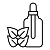 aroma icono estilo vector