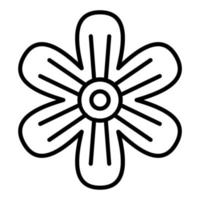 Flower Icon Style vector