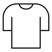 estilo de icono de camiseta vector