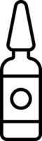 Ampoule Icon Style vector