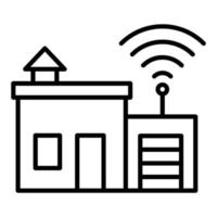 Smart Home Icon Style vector