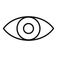 Vision Icon Style vector