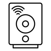 Smart Speaker Icon Style vector