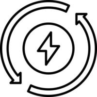Renewable Energy Icon Style vector
