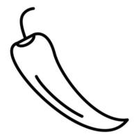 Chilli Pepper Icon Style vector