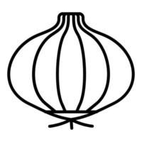 Onion Icon Style vector