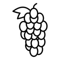 Grapes Icon Style vector