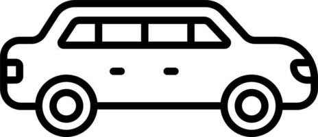 Limousine Icon Style vector