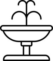 Fountain Icon Style vector