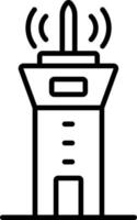 Control Tower Icon Style vector