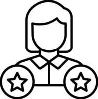 Customer Icon Style vector