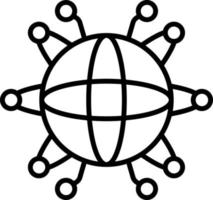 Cyberspace Icon Style vector