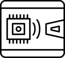 Electronic Wallet Icon Style vector