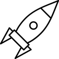 Launch Icon Style vector