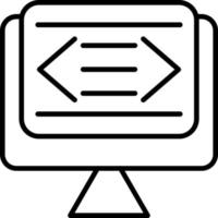 Meta Description Icon Style vector