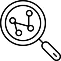 Market Research Icon Style vector