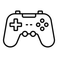 estilo de icono de controlador de juego vector