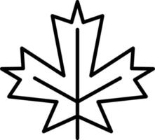 Maple Leaf Icon Style vector