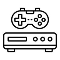 Game Console Icon Style vector